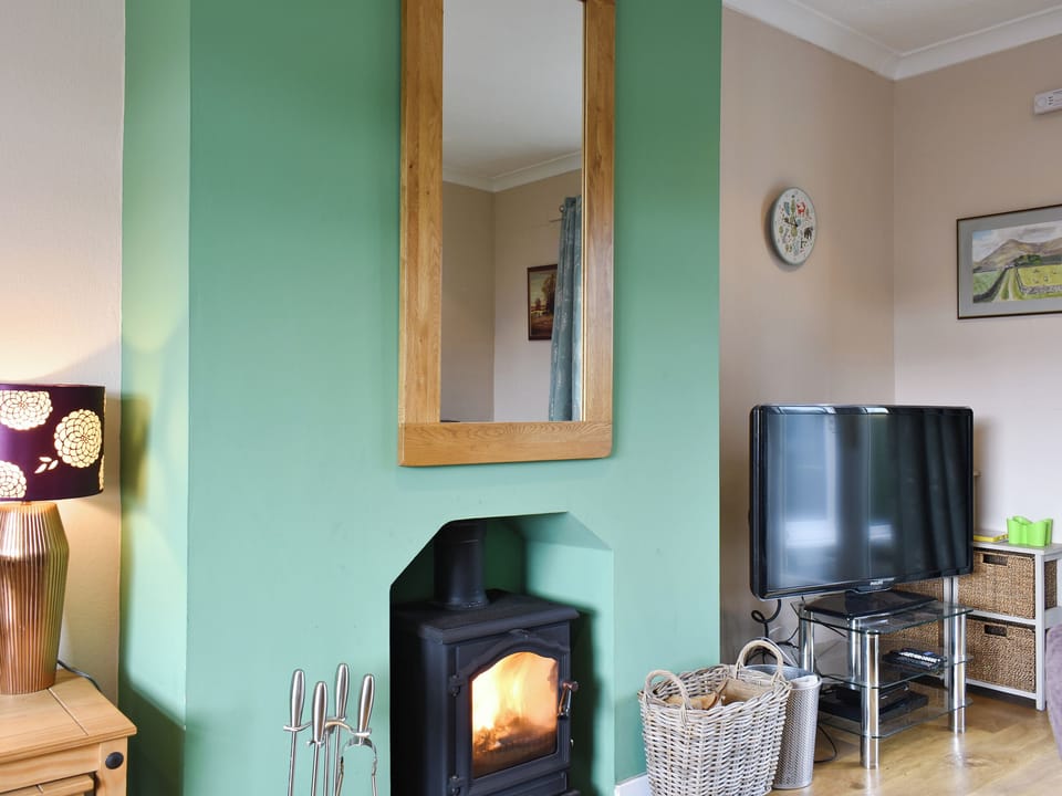 Delightful living room with warming wood burner | Fellview, Brodick, Isle of Arran