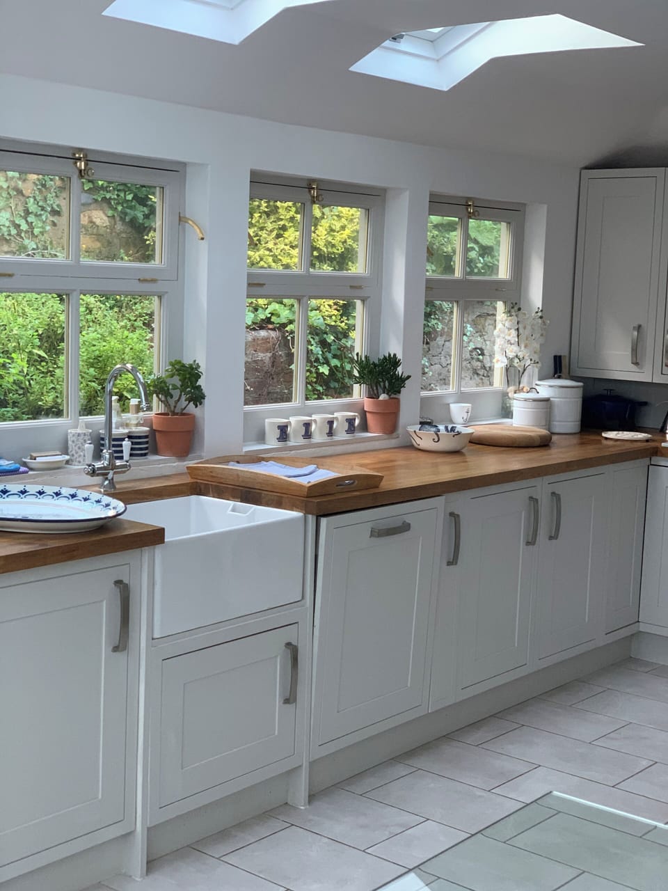 Dining kitchen with Aga
