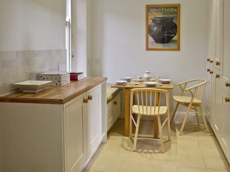 Kitchen with breakfast area | Cragside Cragend CottagesEast Cottage, near Cragside, Rothbury