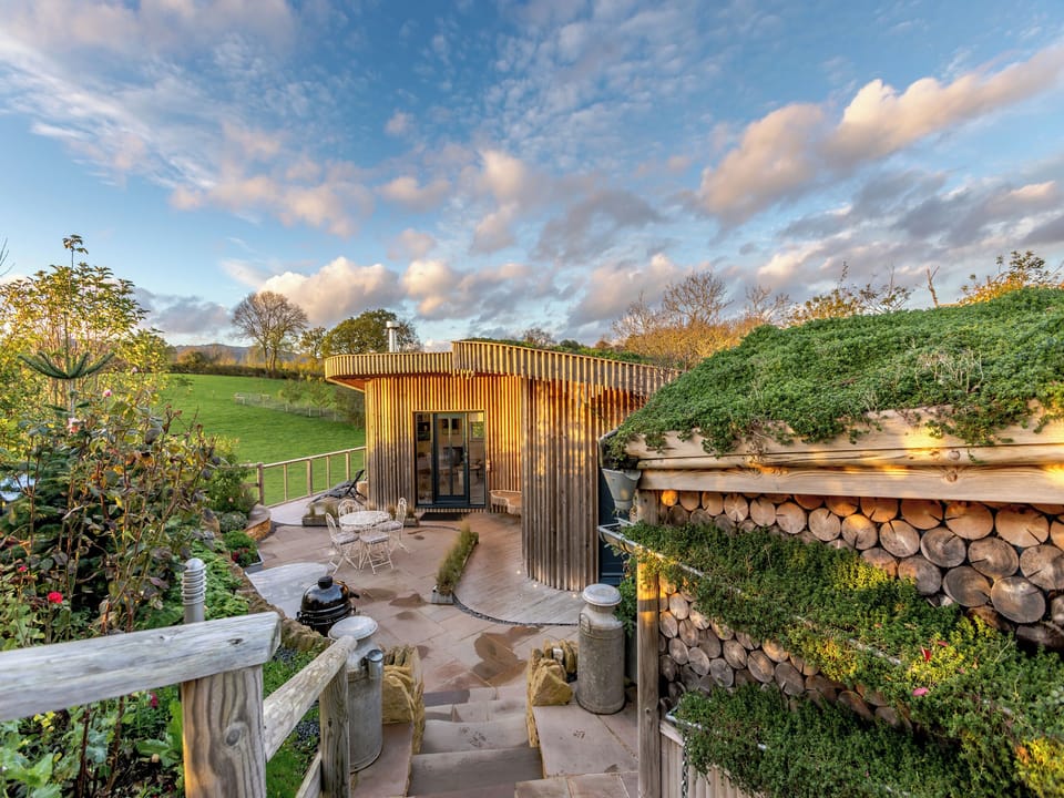 Outdoor area | Malvern Hills Lodge, Malvern