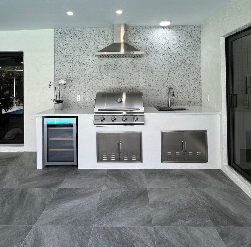 Outdoor kitchen