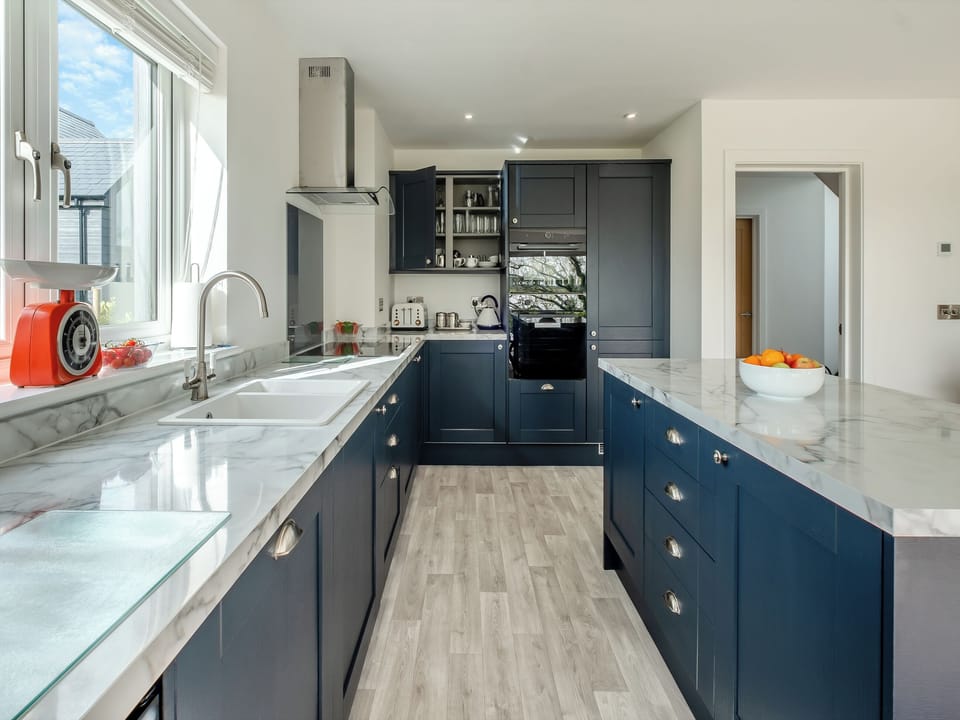 Kitchen area | Trafalgar - Fair Isle Holiday Cottages, Near Newport