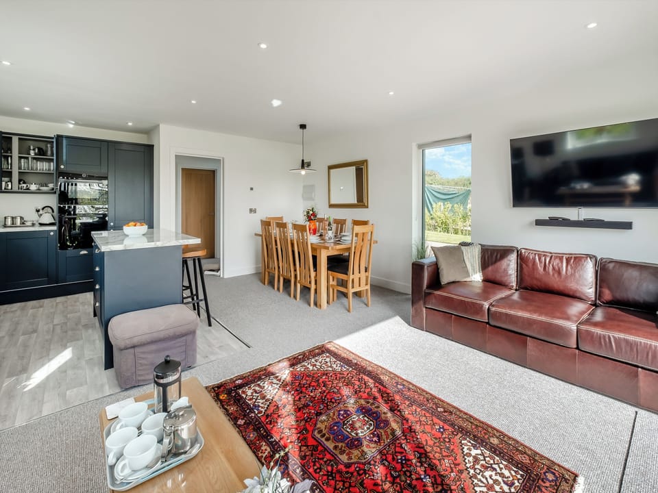 Open plan living space | Trafalgar - Fair Isle Holiday Cottages, Near Newport