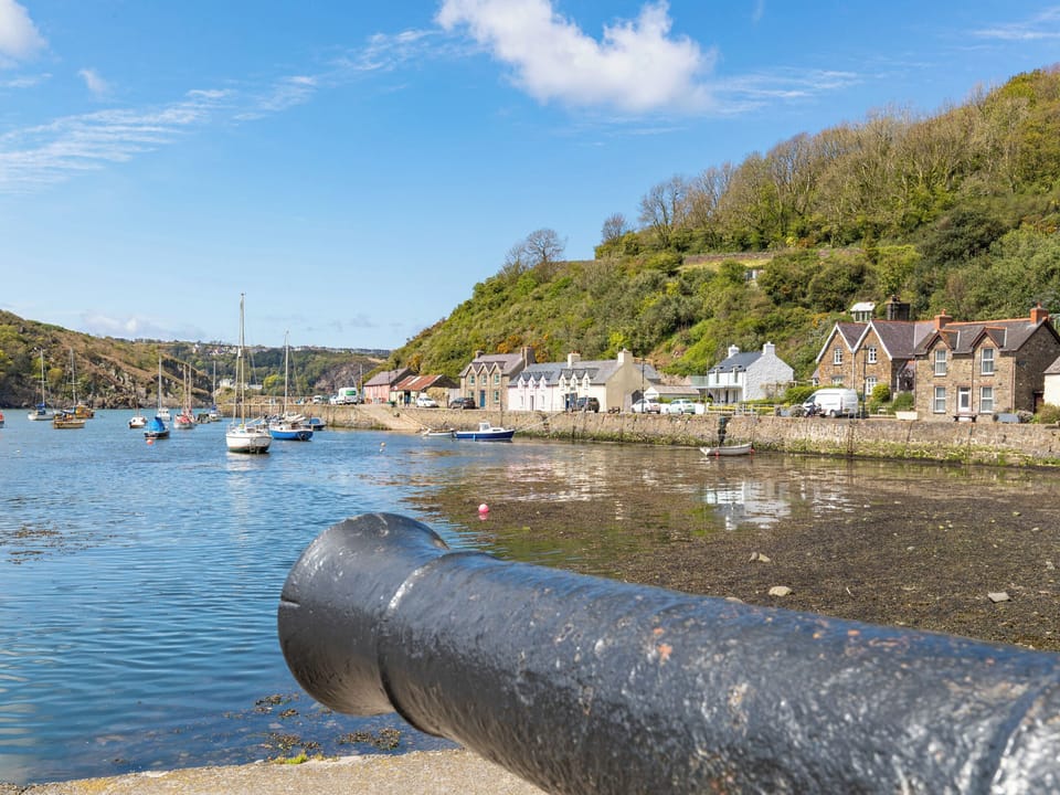 Outdoor area | 35 Quay Street, Lower Town, Fishguard