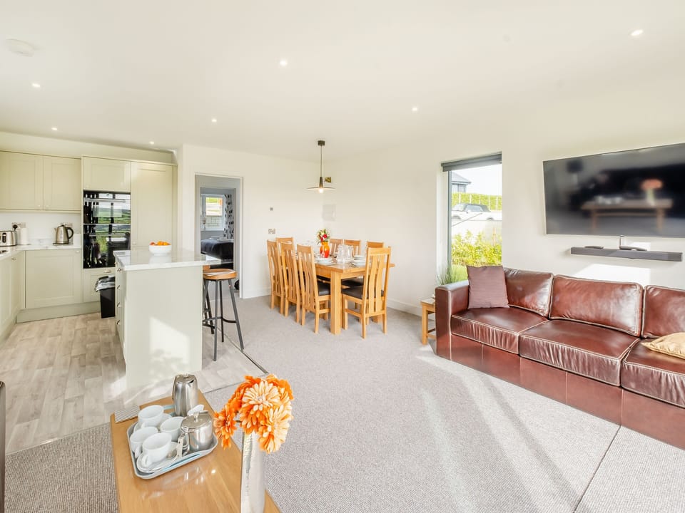 Open plan living space | Viking - Fair Isle Holiday Cottages, Near Newport
