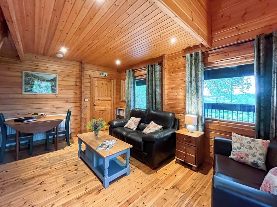 Delightful living room | Criffel Lodge, Tongland, Kirkcudbright