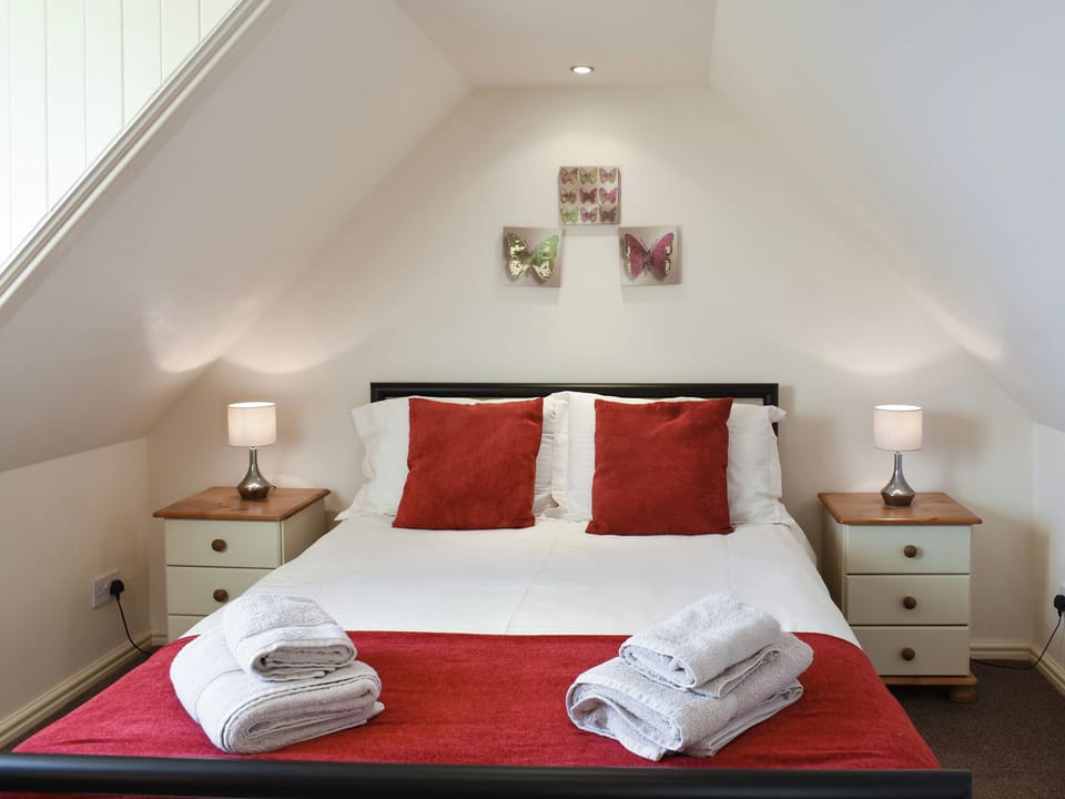 Relaxing double bedroom | Mont Stewart Cottage, Whiting Bay, Isle of Arran