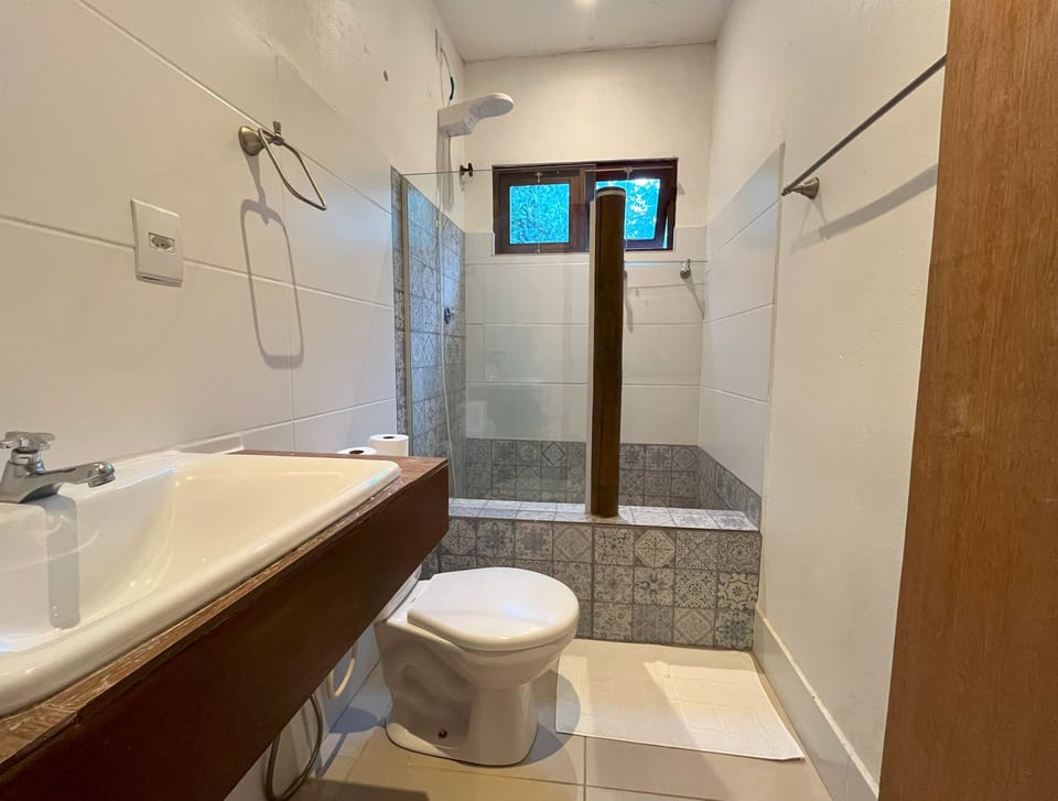 Traditional Room, Non Smoking, Garden View | Bathroom | Shower, bidet, soap, toilet paper