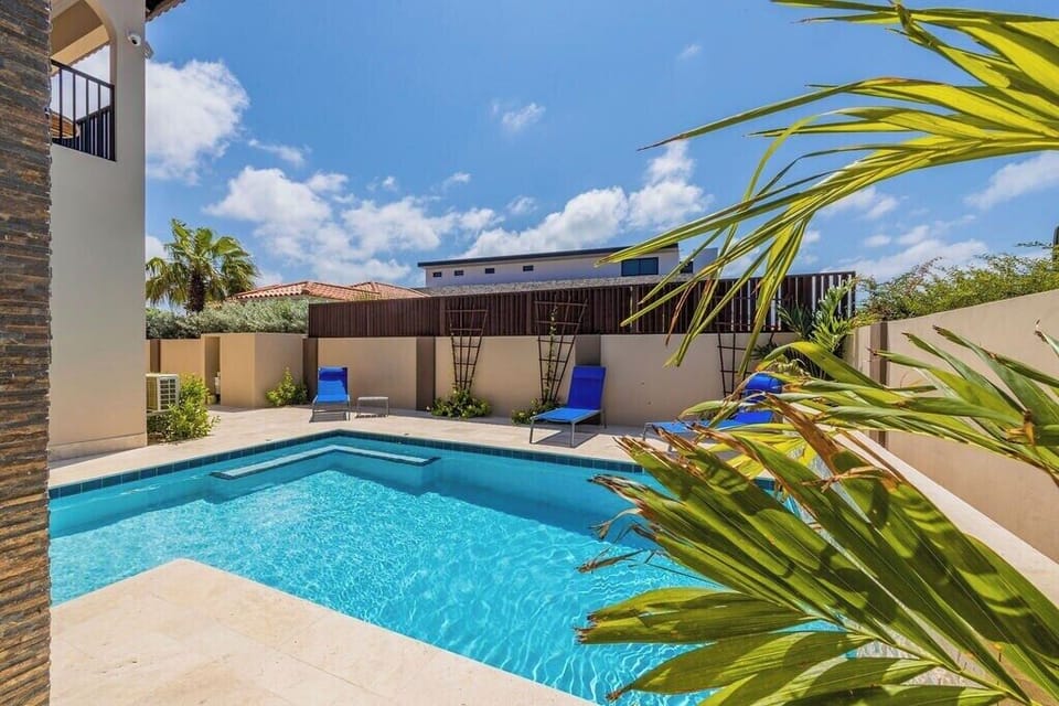 Dive into luxury with a private saltwater pool—your perfect escape from the world.