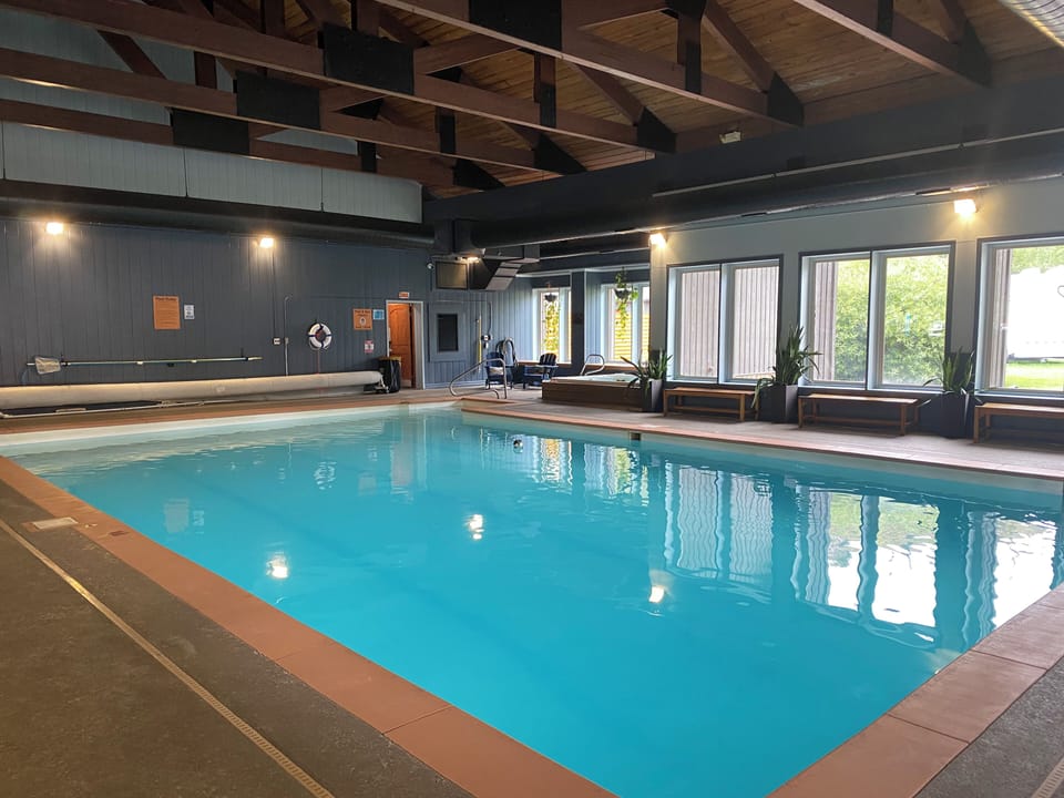 heated pool