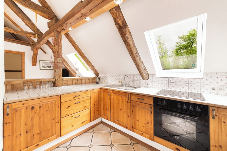 Family Condo | Private kitchen | Highchair