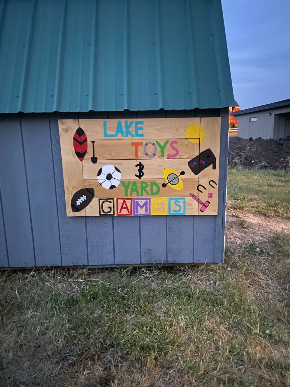 Toys and Games Shed