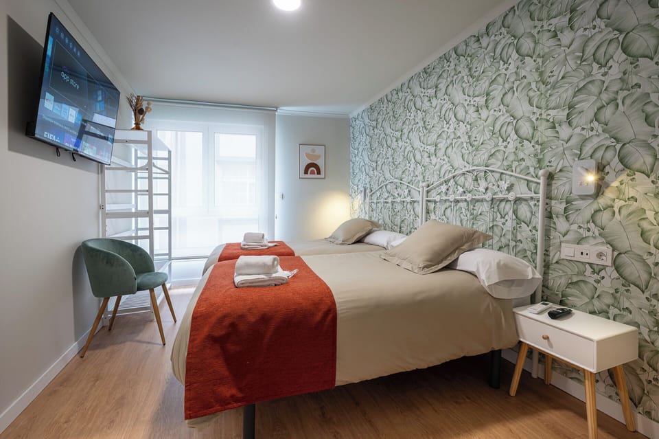 Comfort Twin Room | Premium bedding, laptop workspace, soundproofing, free WiFi