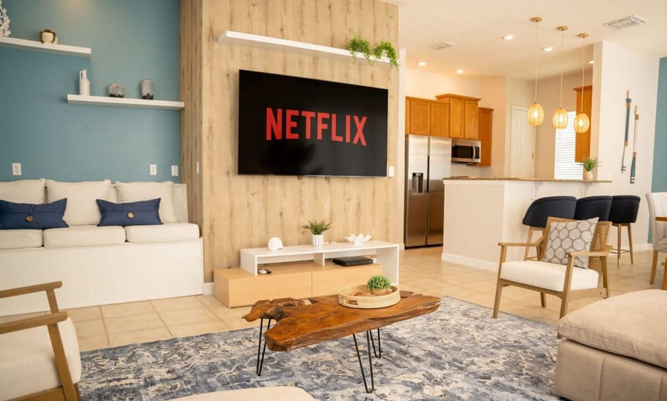 House | 4 bedrooms, high-speed internet