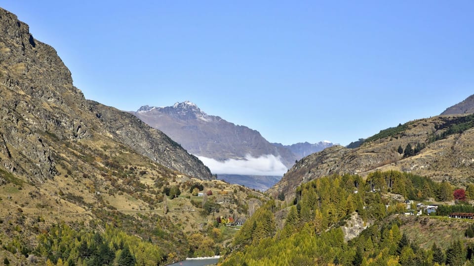 Surrounding mountain and river views in Arthurs Point