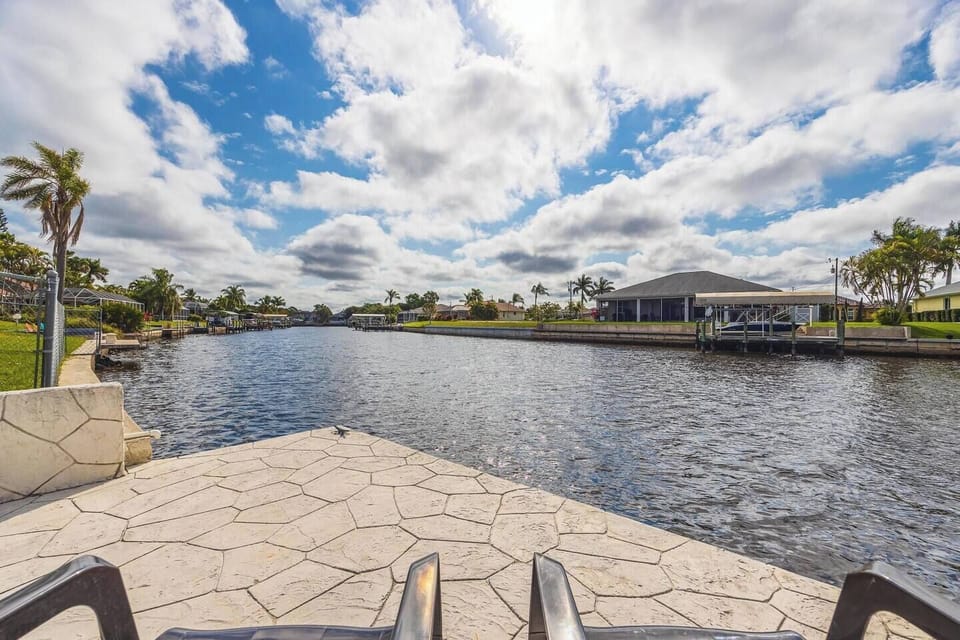View from the dock