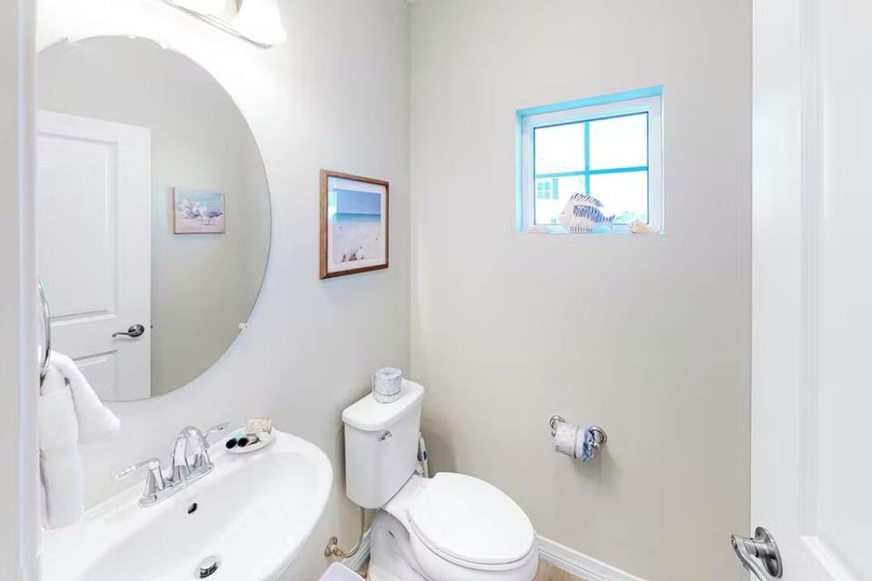 Half-bath on the main living level is perfectly located for optimal convenience!