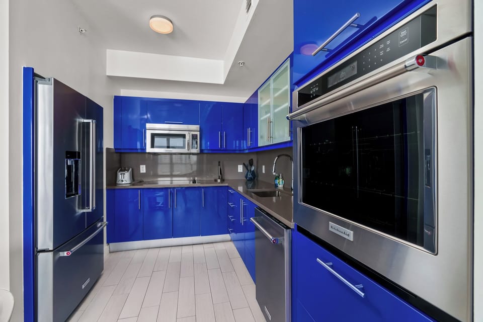 stainless steel appliances