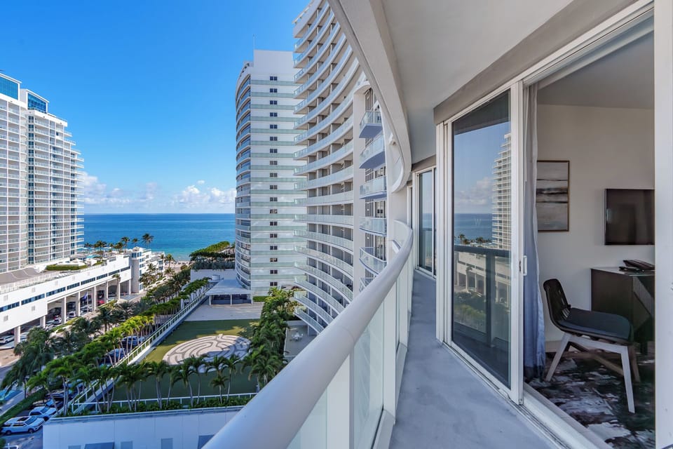 partial ocean views