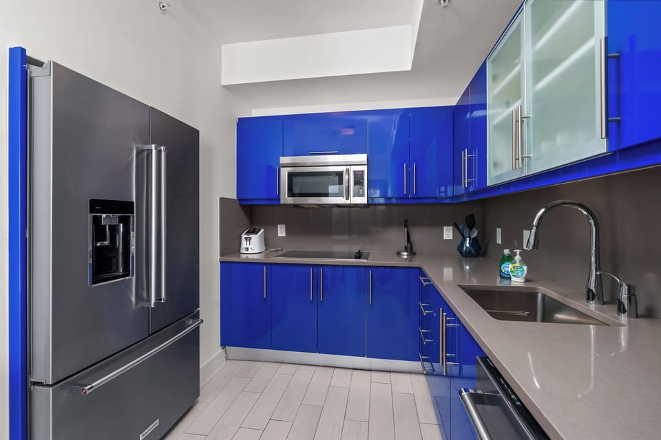 well stocked kitchen