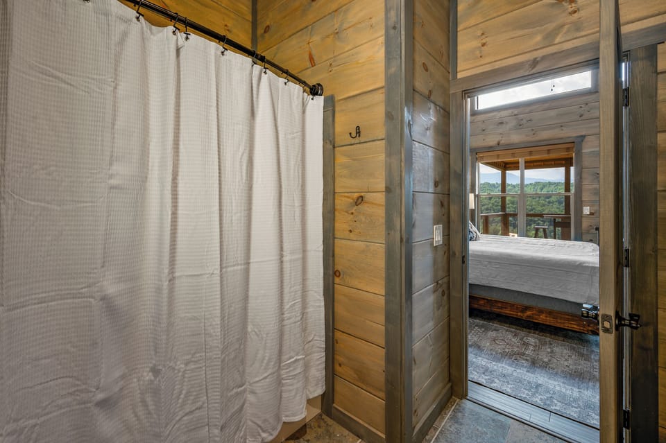 Pamper yourself in our beautifully designed bathroom