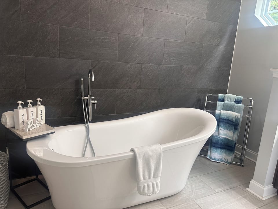 Master bath to relax 