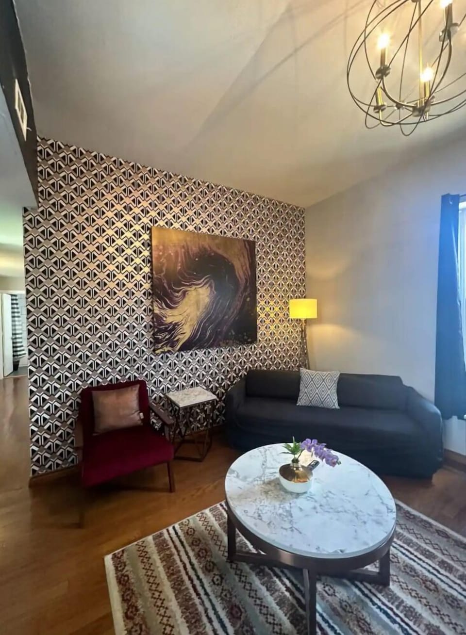 Basic Apartment, 2 Bedrooms, Non Smoking | Living area