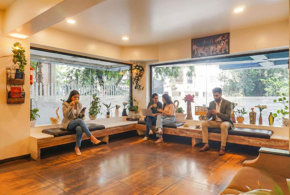 Lobby sitting area