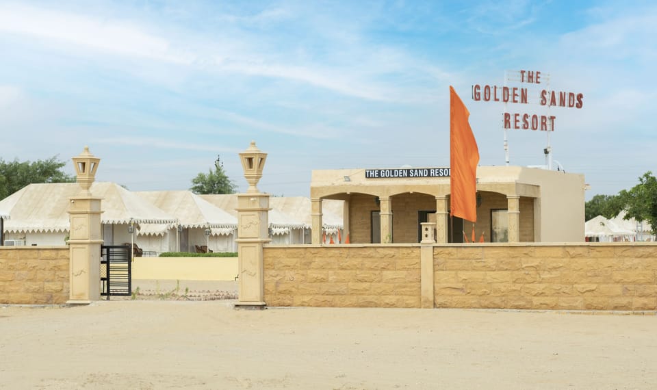 Golden Sand Resort Camp Swimming Pool Hotel in Rajasthan
