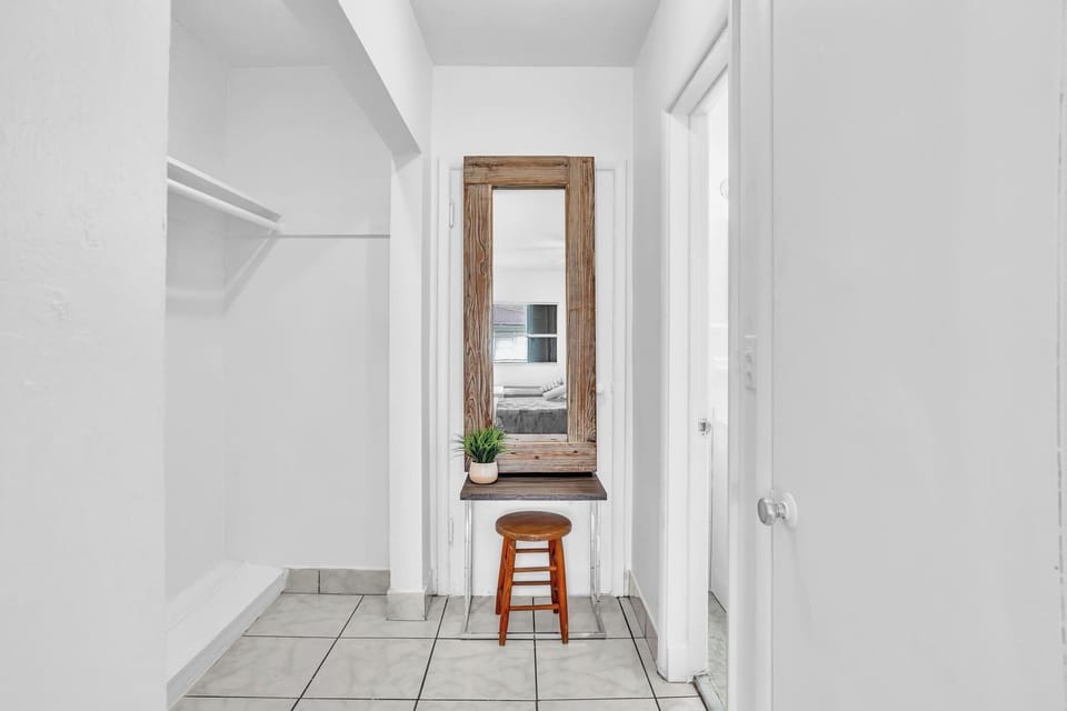 Closet and Mirror