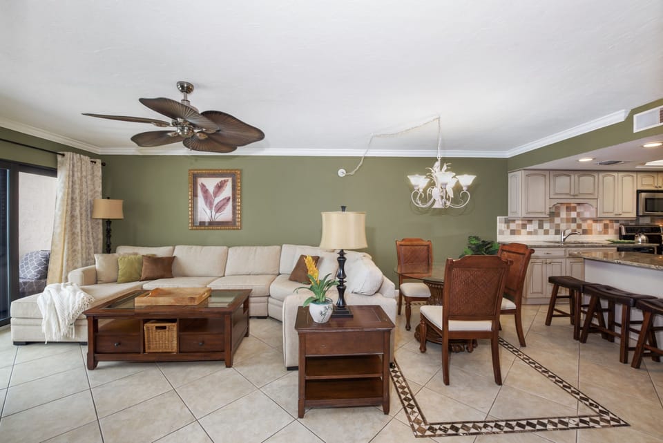 Living Room and Dining Area
