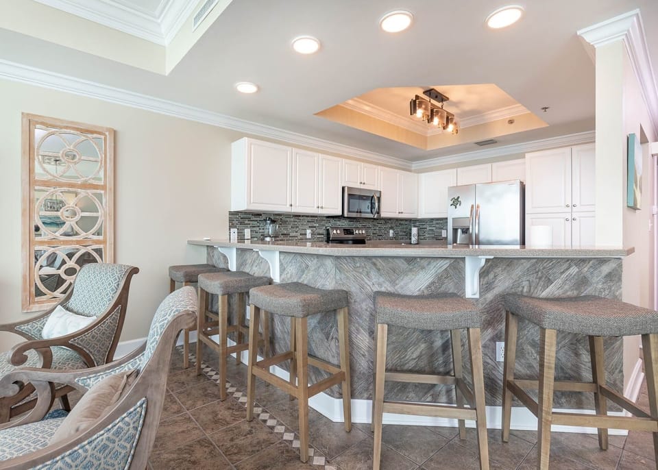Condo, 2 Bedrooms | Private kitchen | Coffee/tea maker, fridge, oven