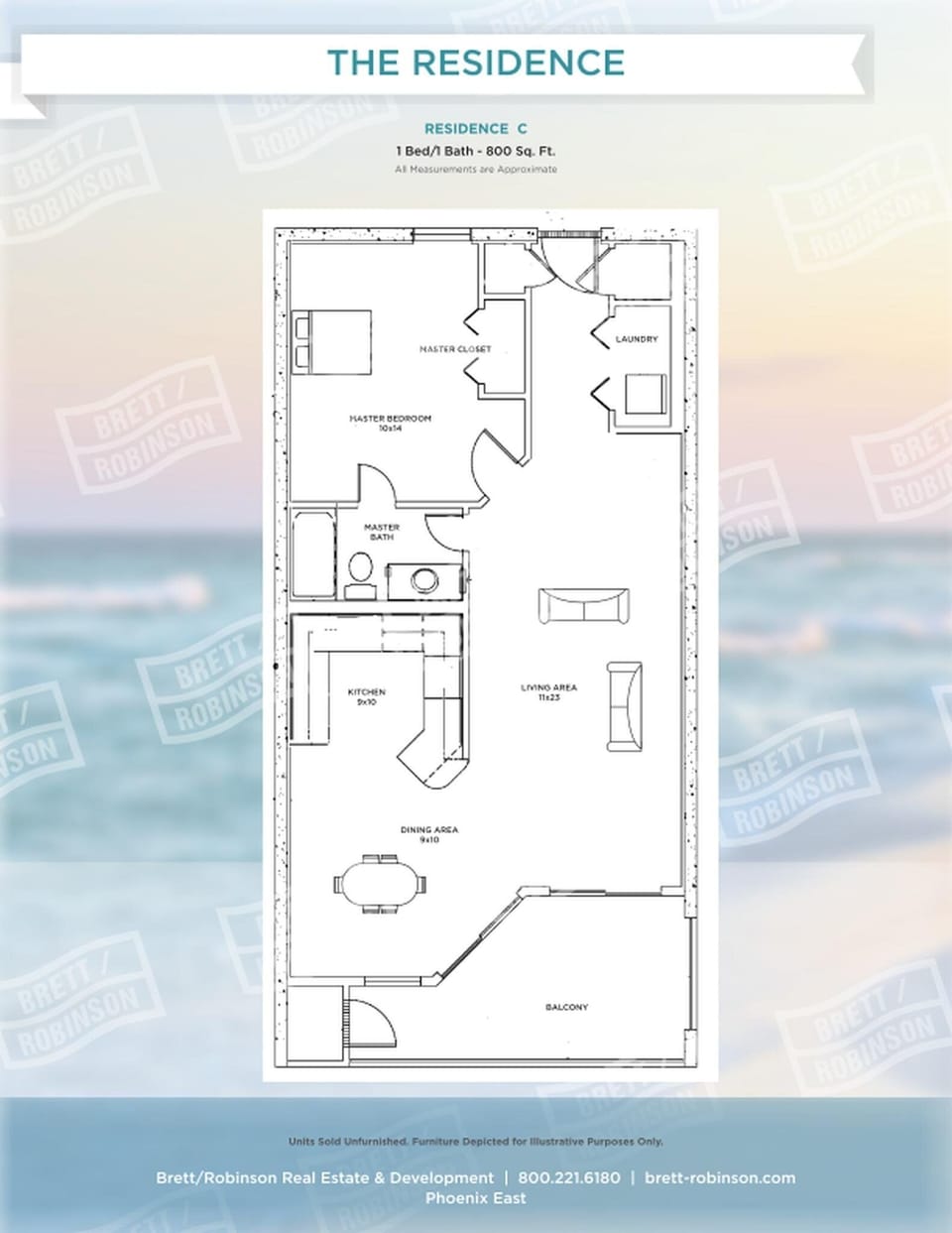 Condo, 1 Bedroom | Floor plan