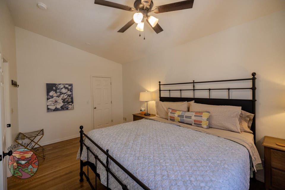 King bedroom on first floor