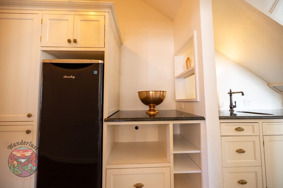 Bar area in hallway