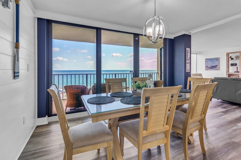 Dining with amazing views