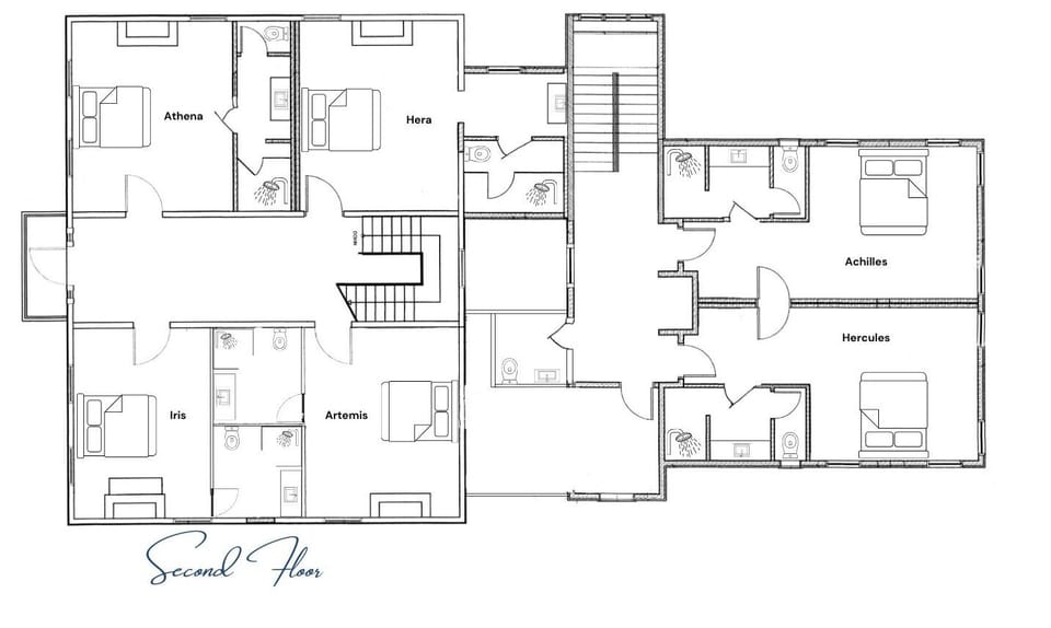 Second Floor of The Athenian
