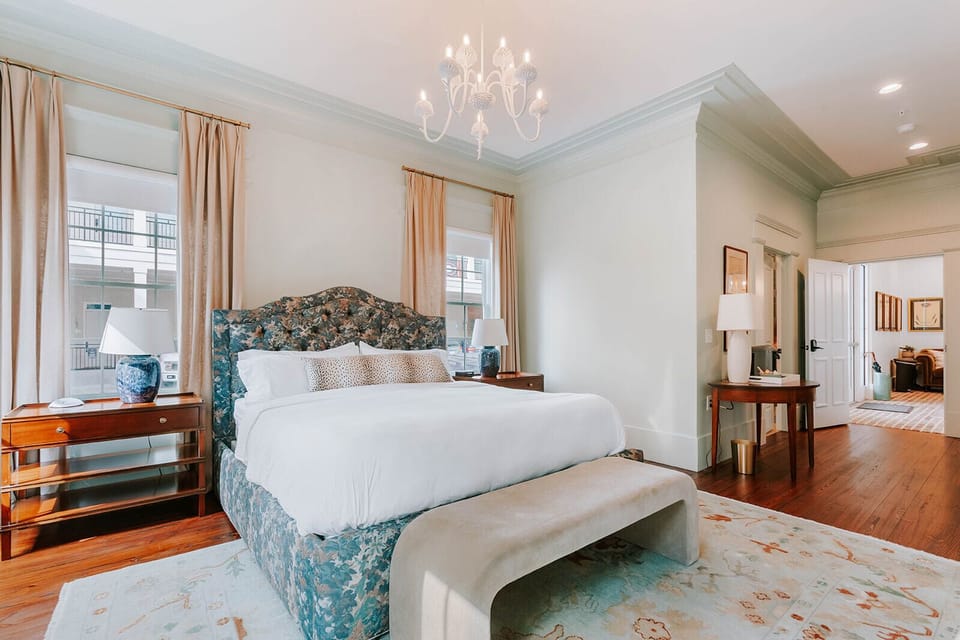 Apollo Guest Room in The Athenian, historic inn downtown Athens, Georgia