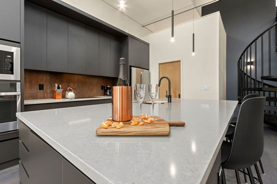 Apartment, Multiple Beds, Kitchen (249 Linden Street) | Private kitchen | Fridge, microwave, oven, stovetop