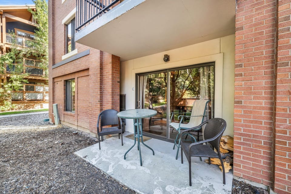 Private patio