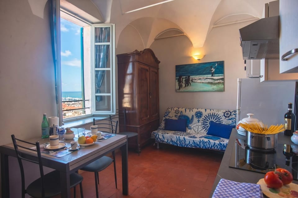 Standard Apartment, Multiple Bedrooms (La Terrazza Del Nonno) | Living area | 21-inch TV with cable channels