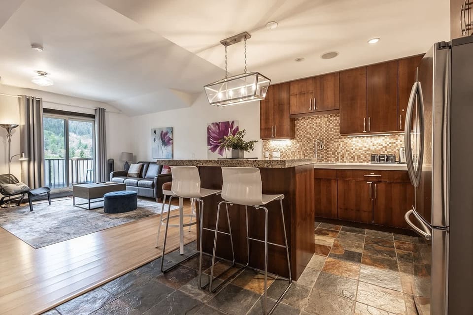 Open concept living area