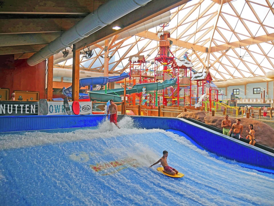 Massanutten Resort's indoor/outdoor waterpark just 10 minutes away