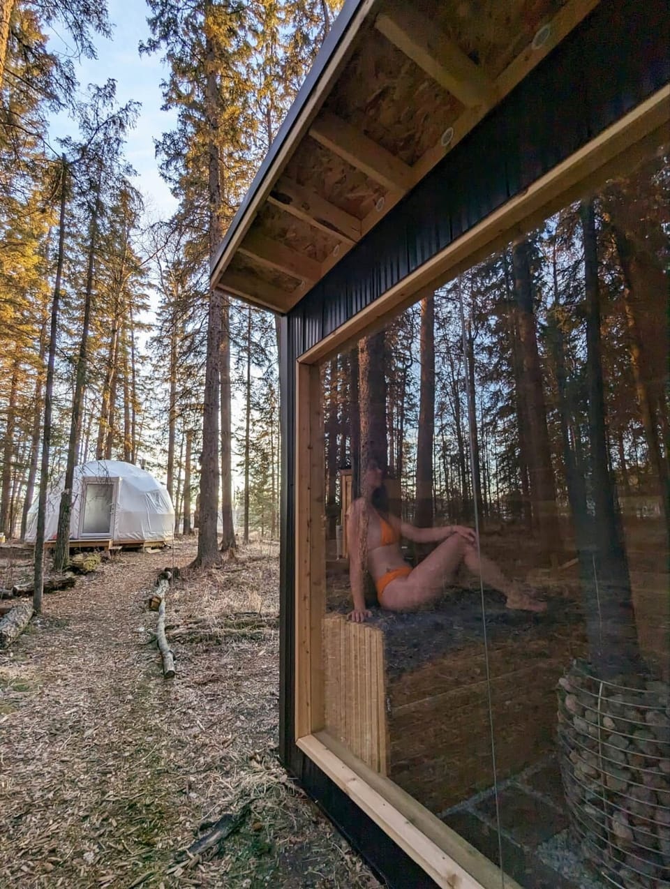 Wood-fired Nordic sauna (all guests access) (1)