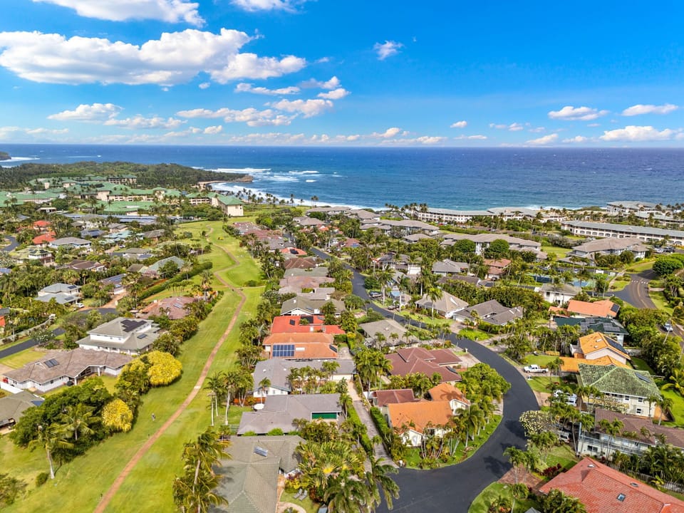 Poipu Kai birds eye.