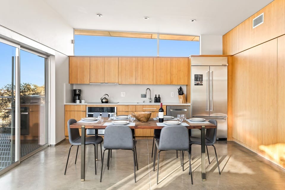 Kitchen built for a chef.