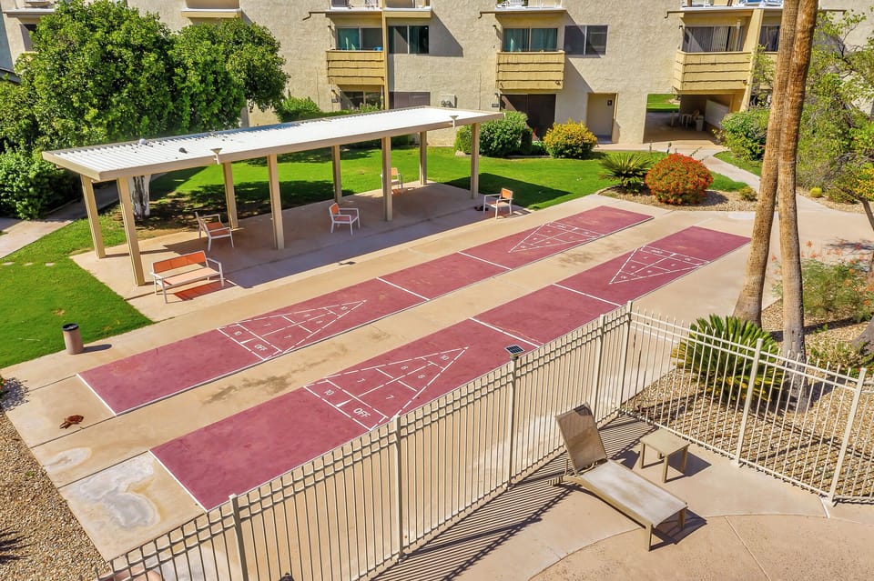 Shuffleboard Courts Available for Use