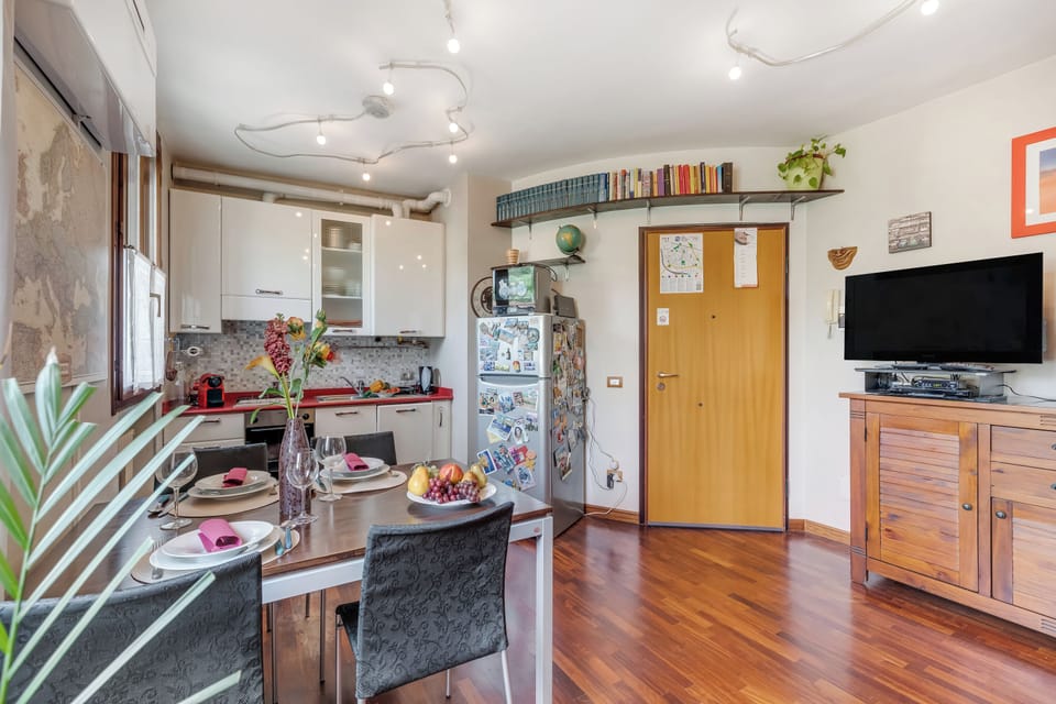 Kitchen and dining area