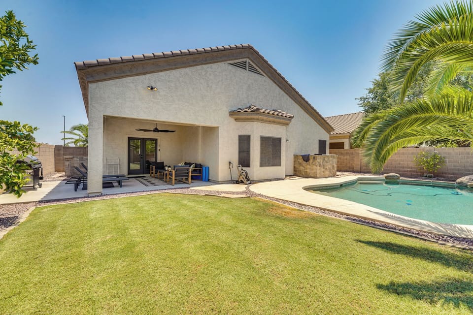 Fenced Backyard | Private Outdoor Pool (Seasonally Heated)