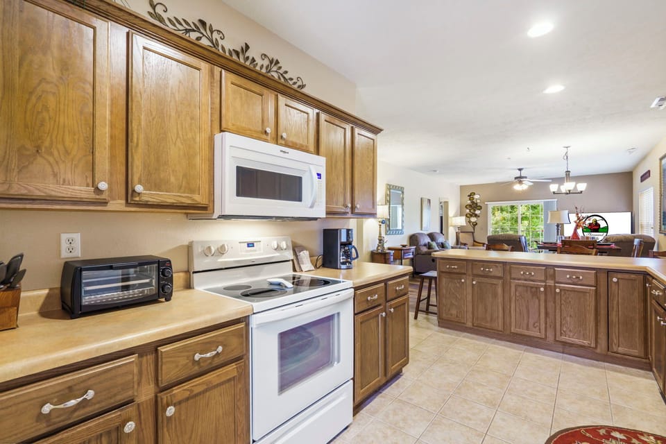 Full Kitchen with Modern Appliances